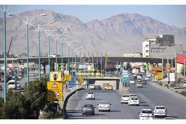 بهره برداری از پروژه تقاطع غیرهمسطح ابوذر کرمان