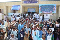 مدرسه روستای عزیزآباد سیستان و بلوچستان افتتاح شد