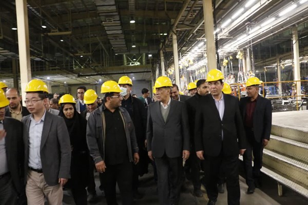 افتتاح خط تولید موتور پیشرفته TGDI