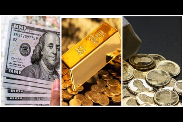 جدایی قیمت طلا و سکه از دلار