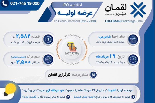 استقبال بازار از عرضه اولیه «احیا» 