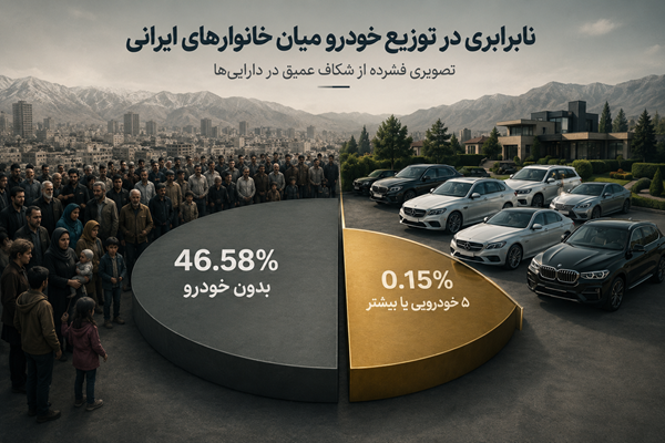 نقشه نابرابری خودرو