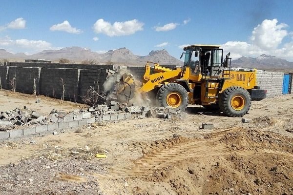 رفع تصرف از ۳۵ هکتار زمین در حاشیه کرمان 