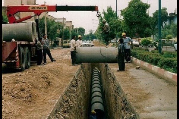 پیشرفت ۶۵ درصدی شبکه فاضلاب کرمان 