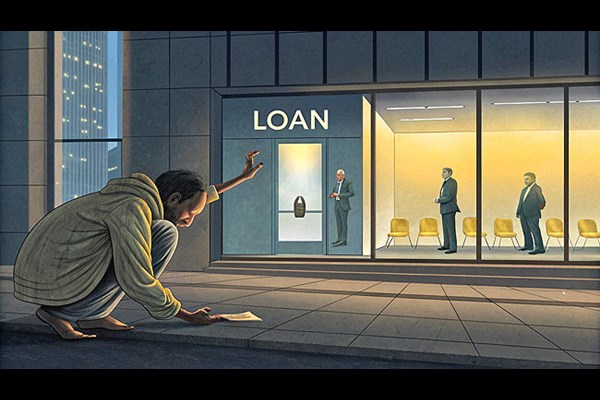 پشت‌پای بانکی به کم‌درآمدها