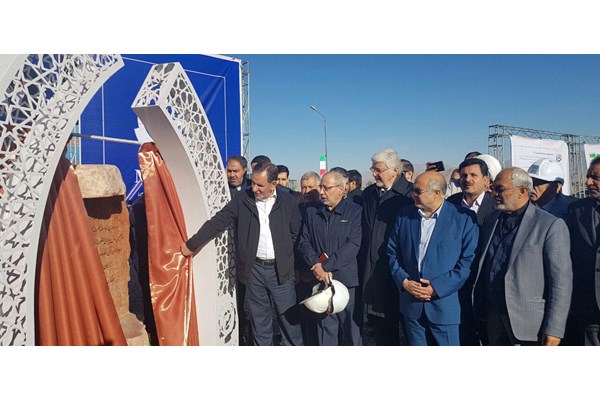  افتتاح 3 پروژه فولاد بردسیر، گندله بوتیا و گندله سیرجان. بهمن97