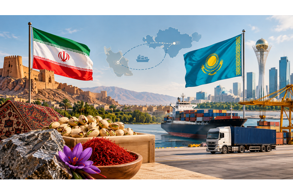 توسعه تجارت کرمان و قزاقستان